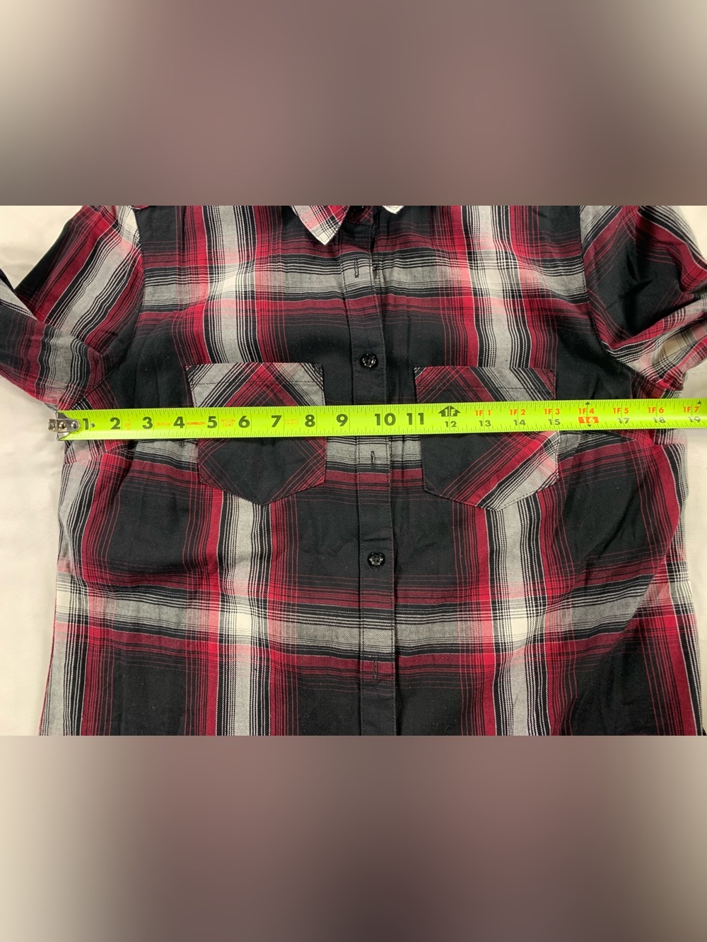 Pre loved REITMANS flannel womens size S - Picture 3 of 4